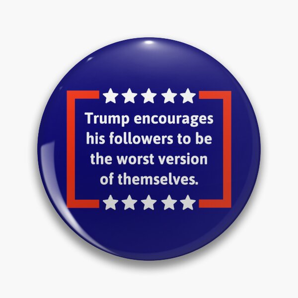 Item preview, Trump brings out the worst in people  designed and sold by Rachel the Artist .