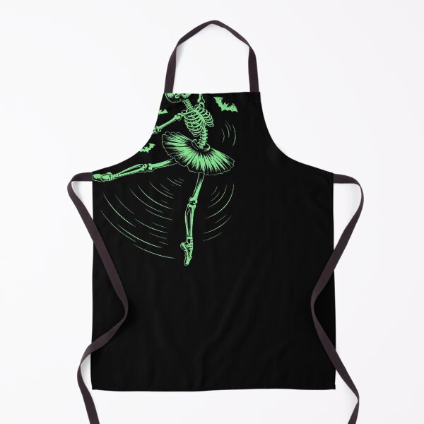 Item preview, Eternal Leap – The Green Skeleton Ballerina with Bats designed and sold by SplashTastic.