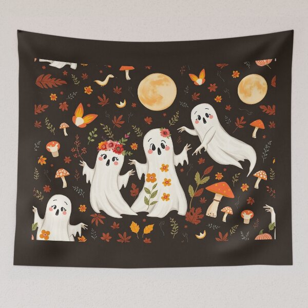 Item preview, halloween ghost pattern  designed and sold by Uglyandcute.