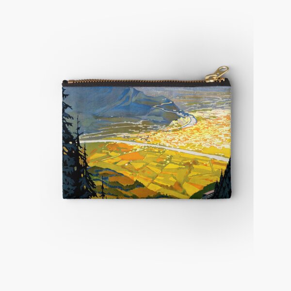 Item preview, Vintage Art Deco Travel Poster by Roger Broders | PLM Railway Grenoble Alps | Early 20th Century French Illustration designed and sold by artofuniverse.