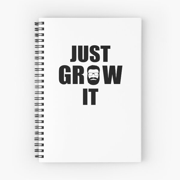 Item preview, Just Grow It Beard V4 designed and sold by TeeTimeGuys.