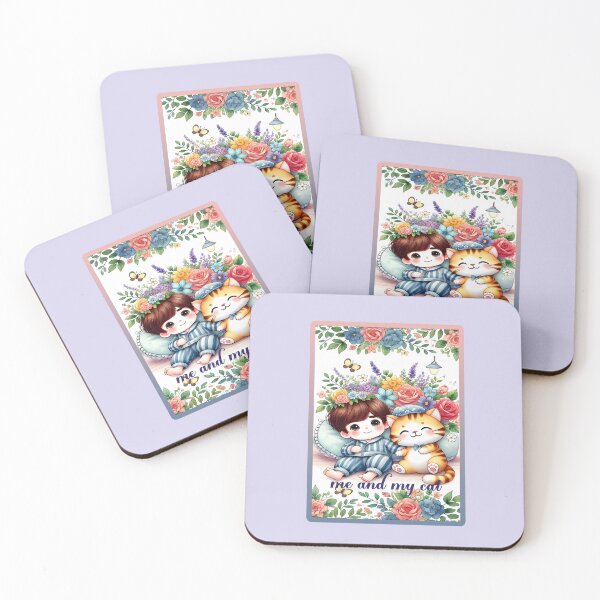 Item preview,  Smiling baby with cat. designed and sold by chrabab.