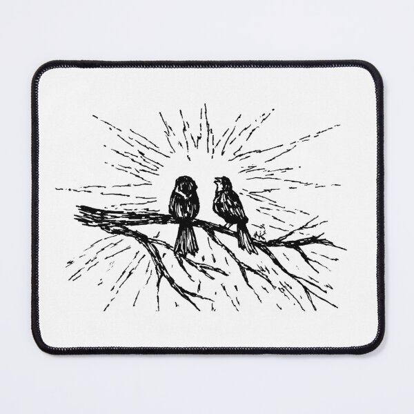 Item preview, Linocut Birds designed and sold by ad-jusitiam.