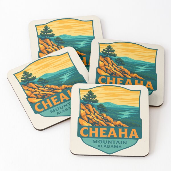 Item preview, Cheaha Mountain Vista – Alabama Vector Landscape designed and sold by Gideon Emmerich.