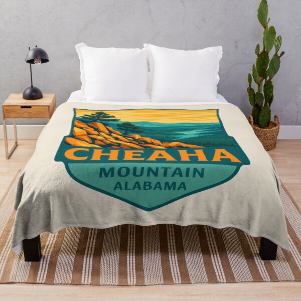 Item preview, Cheaha Mountain Vista – Alabama Vector Landscape designed and sold by Gideon Emmerich.
