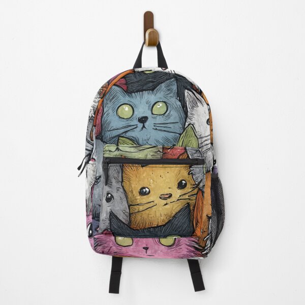 Item preview, Colorful Cat Crowd designed and sold by PlengPoomofArts.