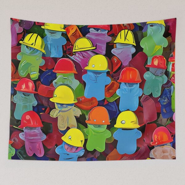Item preview,  “The Jellymen Cometh” – A Parody of Modern Life designed and sold by Artekinium.