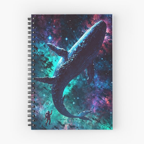 Item preview, Cosmic Companions – Astronaut and the Space Whale designed and sold by Vibrantstroke.