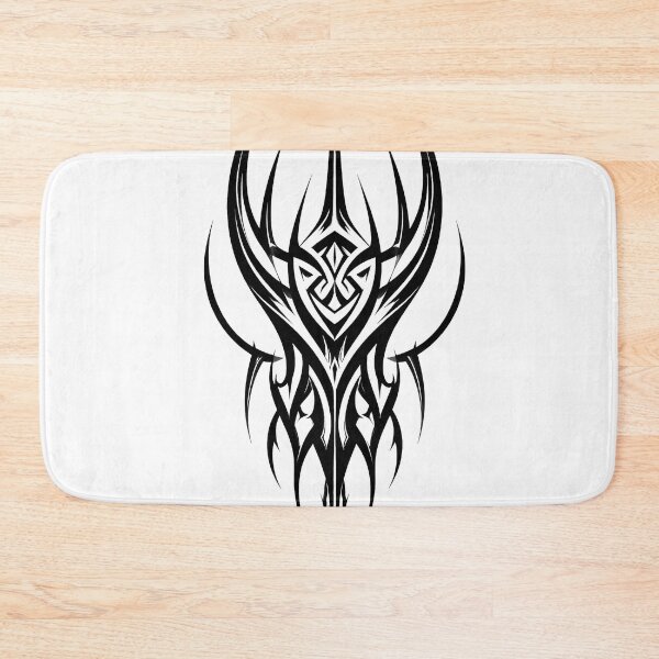 Item preview, Gothic tribal tattoo, the black bishop designed and sold by LiskoDesign.