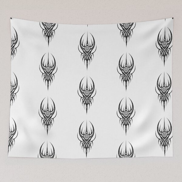 Item preview, Gothic tribal tattoo, the black bishop designed and sold by LiskoDesign.