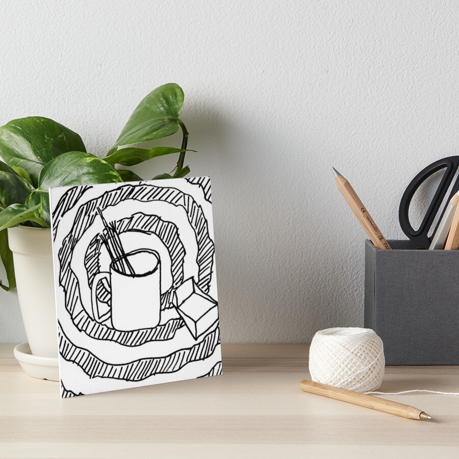 Item preview, Art Board Print designed and sold by Lwada.