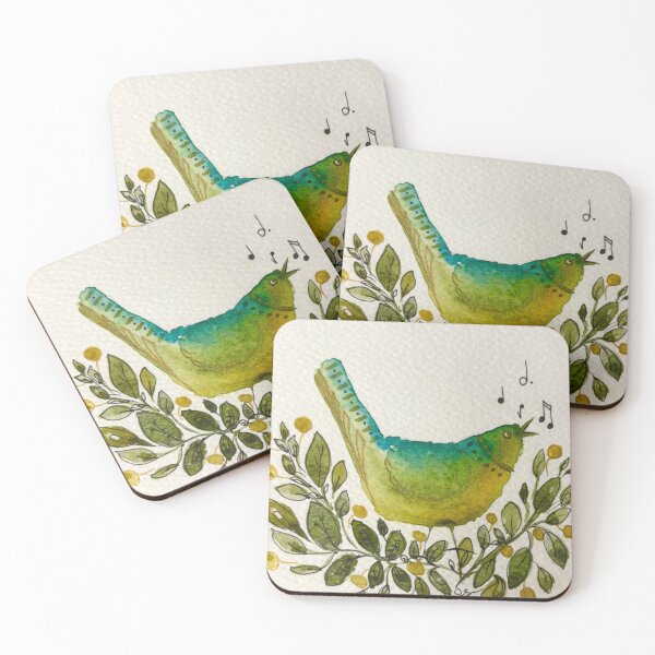 Item preview, Whimsical Bird #2 designed and sold by PaintyCreator.
