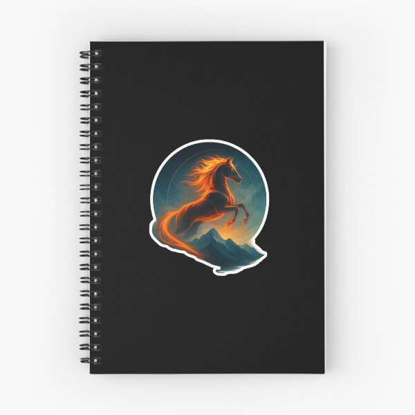 Item preview, Fireborn Stallion designed and sold by pixelpulsenyc.