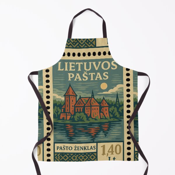 Item preview, Lithuania – Vintage Postage Stamp (Trakai Island Castle) designed and sold by Travellerz.