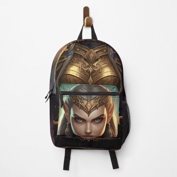 Item preview, Empowered Elf Warrior in Golden Armor designed and sold by ChicTrendz.