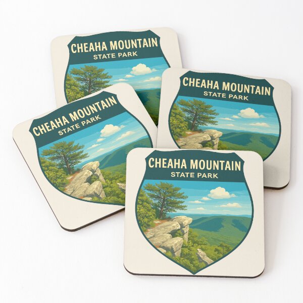 Item preview, Cheaha Mountain Vista – Alabama Vector Landscape designed and sold by Gideon Emmerich.