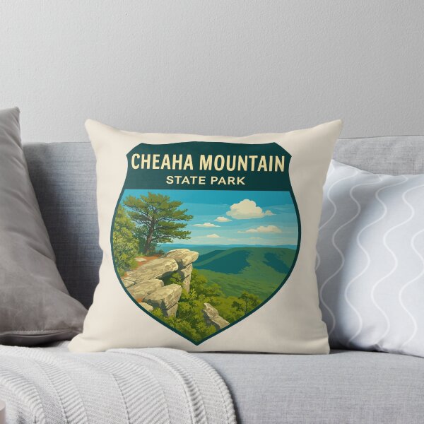 Item preview, Cheaha Mountain Vista – Alabama Vector Landscape designed and sold by Gideon Emmerich.