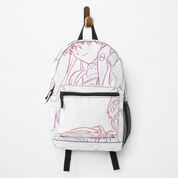 Item preview, Neon Genesis Evangelion - Shinji, Asuka & Rei - Rainbow designed and sold by AyoMakesArt.