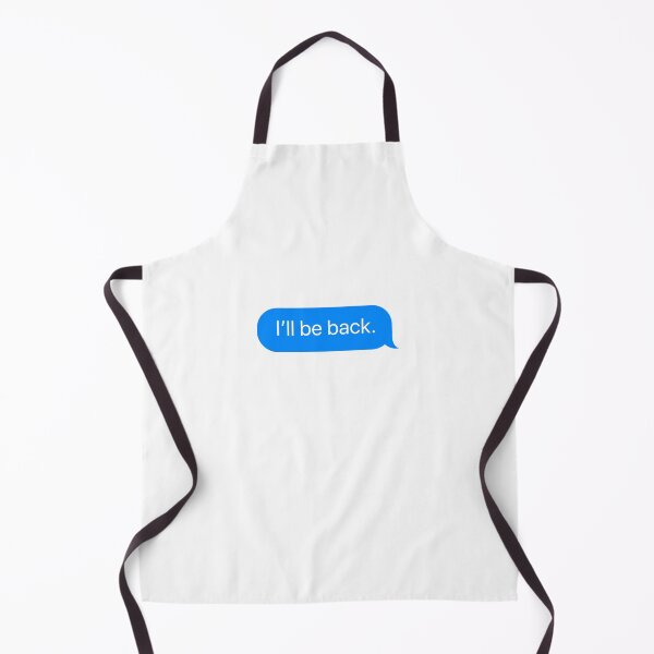 Item preview, I'll be back - Arnold Schwarzenegger quote designed and sold by goal-getter.