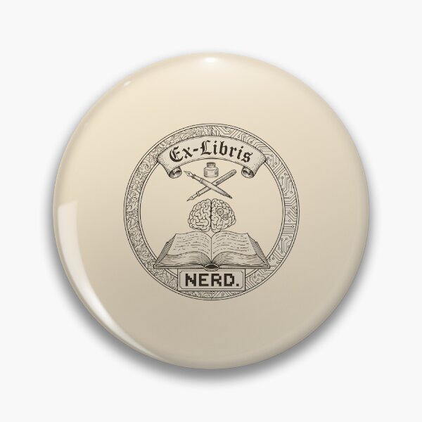 Item preview, Ex-Libris Nerd. designed and sold by musthavewords.
