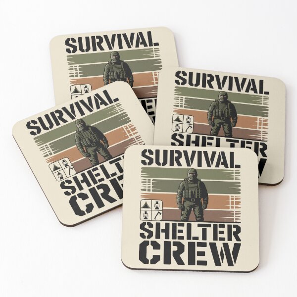Item preview, Survival Shelter Crew designed and sold by SignumShop.
