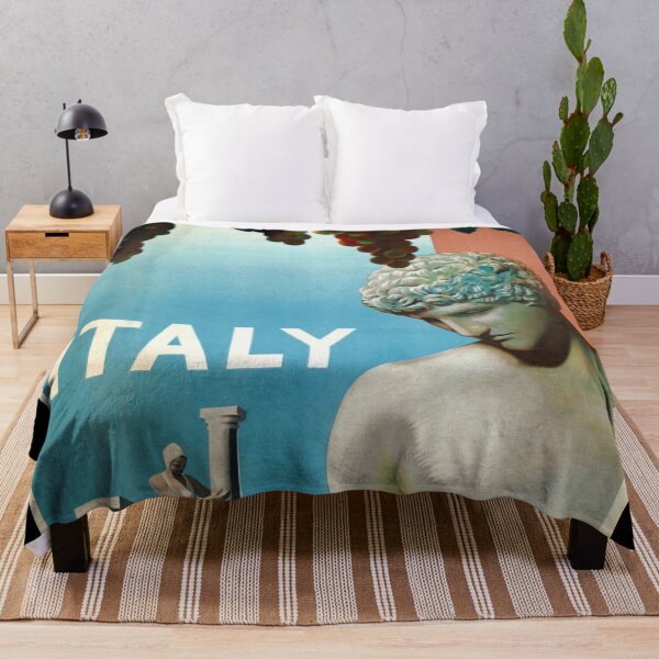 Item preview, Vintage Italy Travel Poster | Art Deco Style | Classical Meets Modern | Iconic Italian Heritage | Historical Tourism Artwork designed and sold by artofuniverse.