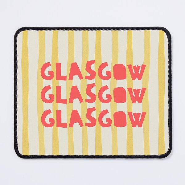 Item preview, Glasgow - Colourful & Playful Scottish City Typography Art designed and sold by tenementstudios.