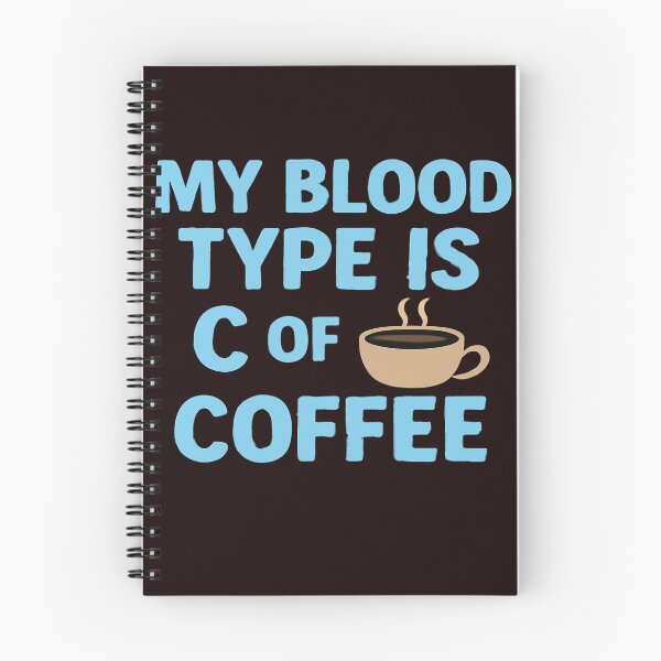 Item preview, MY BLOOD TYPE IS C OF COFFEE – Little Miss Caffeine designed and sold by RyoSaeba90.
