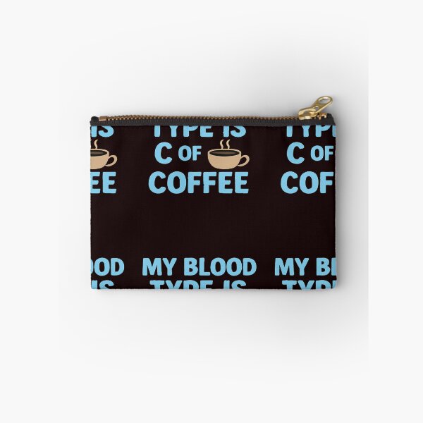 Item preview, MY BLOOD TYPE IS C OF COFFEE – Little Miss Caffeine designed and sold by RyoSaeba90.