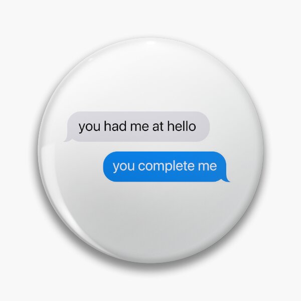 Item preview, You had me at hello - Jerry Maguire quote designed and sold by goal-getter.