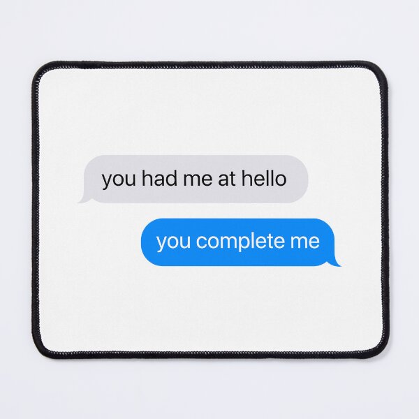 Item preview, You had me at hello - Jerry Maguire quote designed and sold by goal-getter.
