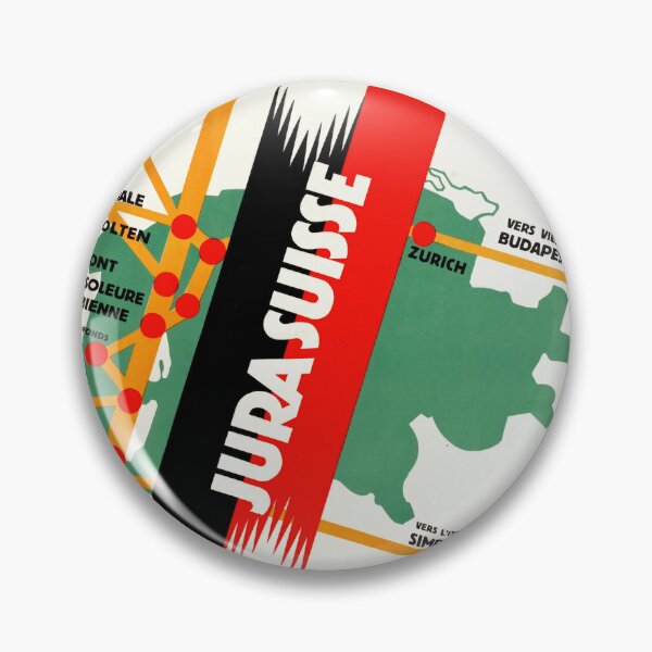 Item preview, Vintage Jura Suisse Railway Poster | Electrified Railway Art Print | Mid-Century Travel Decor | Swiss Rail Network | Map Design designed and sold by artofuniverse.