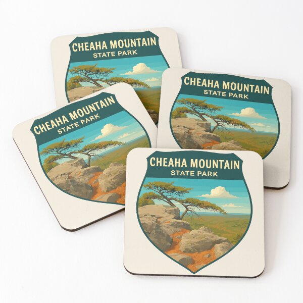 Item preview, Cheaha Mountain Vista – Alabama Vector Landscape designed and sold by Gideon Emmerich.
