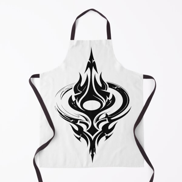 Item preview, Gothic tribal tattoo, black flame designed and sold by LiskoDesign.
