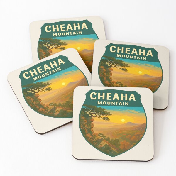Item preview, Cheaha Mountain Vista – Alabama Vector Landscape designed and sold by Gideon Emmerich.
