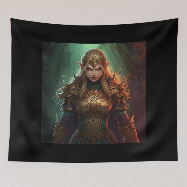 Item preview, Shadow Huntress of the Nightfall Woods designed and sold by ChicTrendz.