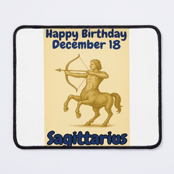 Item preview, Birthday Zodiac Sign – December 18 designed and sold by ariksworld.