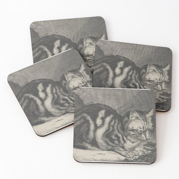 Item preview, The Large Cat designed and sold by felttipcat.