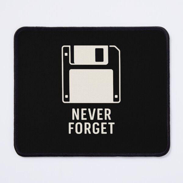 Item preview, Never Forget Retro Floppy Disk Tech Humor  designed and sold by The Junto Shop.