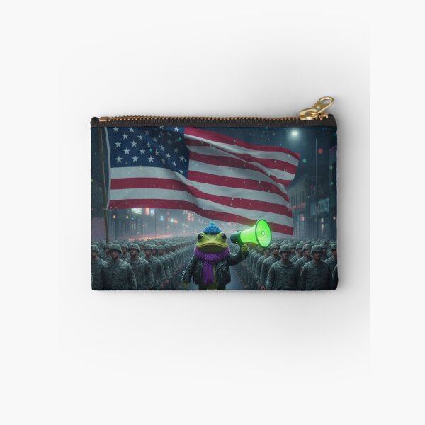 Item preview, Portland Frog with Army designed and sold by AmithArt.