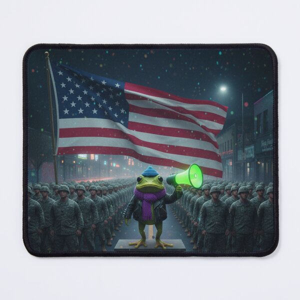 Item preview, Portland Frog with Army designed and sold by AmithArt.