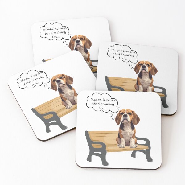 Item preview, Deep Thoughts Beagle – Funny Dog Philosophy at the Park designed and sold by VibranPalette.