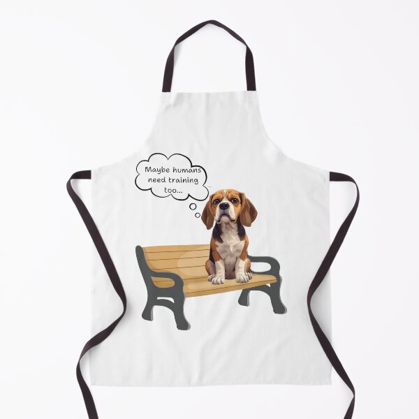 Item preview, Deep Thoughts Beagle – Funny Dog Philosophy at the Park designed and sold by VibranPalette.