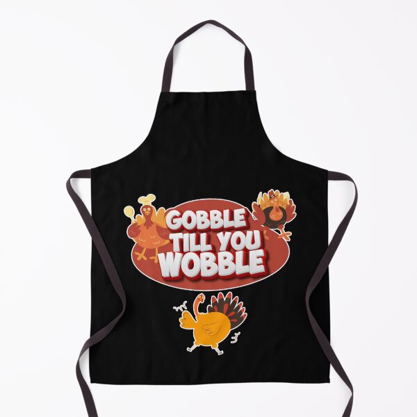Item preview, Gobble Till You Wobble Funny Thanksgiving Shirt | Maglietta Divertente del Ringraziamento | Camiseta Divertida de Pavo designed and sold by LenaBlueDesigns.