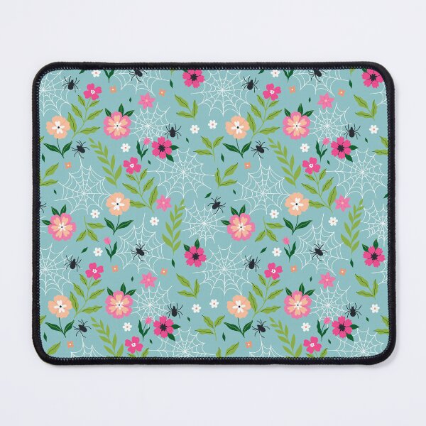 Item preview, flowers and spider webs designed and sold by burbura.