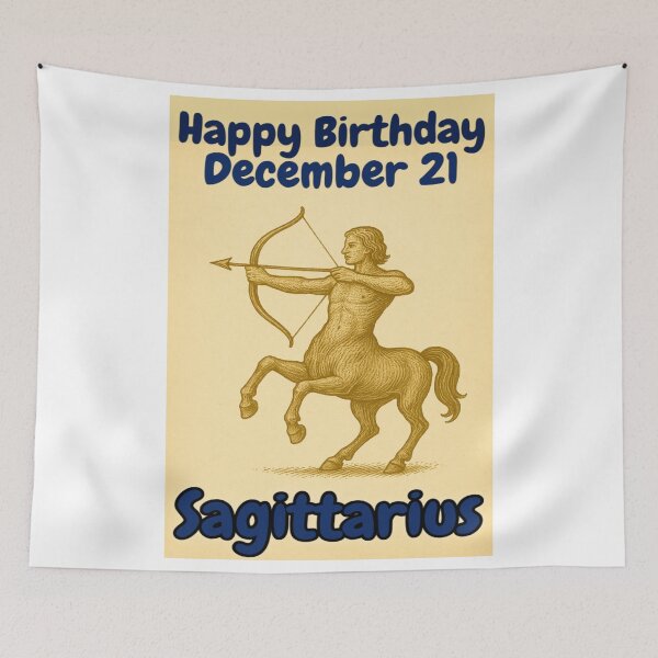 Item preview, Birthday Zodiac Sign – December 21 designed and sold by ariksworld.
