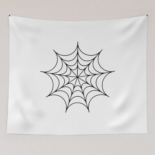 Item preview, Minimalist Spider Web – Transparent Background designed and sold by luckyyouth.