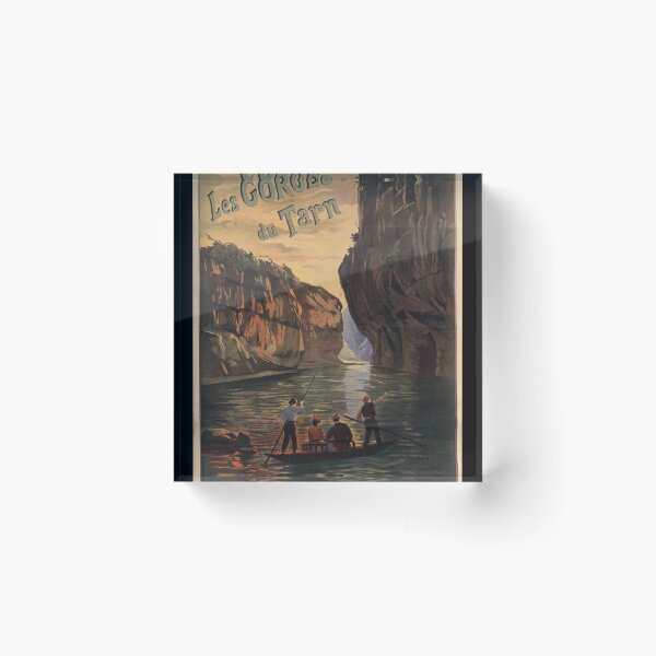 Item preview, Vintage Gorges du Tarn Travel Poster | Chemins de Fer d'Orléans et du Midi | Scenic Southern France Art | Early 20th Century Decor designed and sold by artofuniverse.