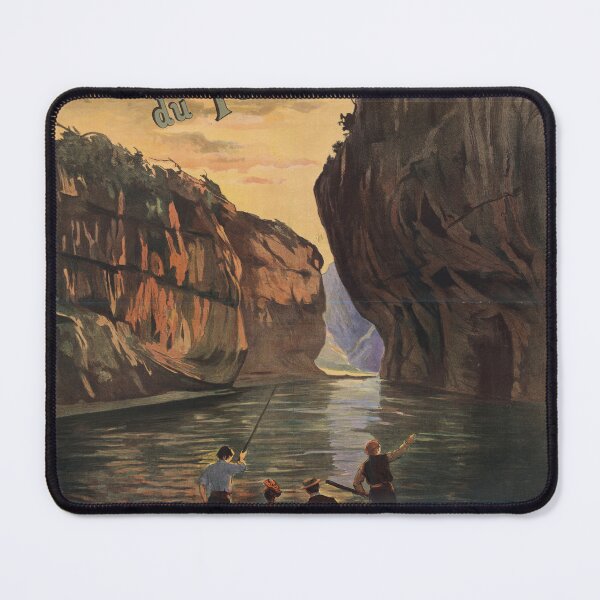 Item preview, Vintage Gorges du Tarn Travel Poster | Chemins de Fer d'Orléans et du Midi | Scenic Southern France Art | Early 20th Century Decor designed and sold by artofuniverse.
