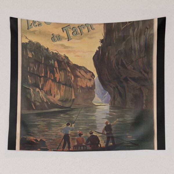 Item preview, Vintage Gorges du Tarn Travel Poster | Chemins de Fer d'Orléans et du Midi | Scenic Southern France Art | Early 20th Century Decor designed and sold by artofuniverse.